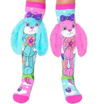 Madmia Hunny Bunny Coppia di calzini da ragazza, multicolore, 6-99, Multicolore, Einheitsgröße Madmia Hunny Bunny Coppia di calzini da ragazza, multicolore, 6-99, Multicolore, Einheitsgröße