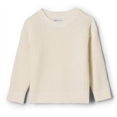 Amazon Essentials x Sofia Grainge Maglione Pullover Unisex Bimbi, Avorio, 6-9 Mesi Amazon Essentials x Sofia Grainge Maglione Pullover Unisex Bimbi, Avorio, 6-9 Mesi