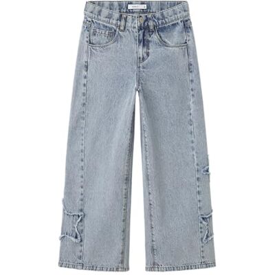 NAME IT Nkfbella Skater Destroy Jeans 5288-Im N, Mix Blu Chiaro, 128 NAME IT Nkfbella Skater Destroy Jeans 5288-Im N, Mix Blu Chiaro, 128