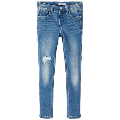 NAME IT NKMTHEO XSLIM Jeans 1410-UR Noos, Jeans Ragazzi, Medium Blue Denim, 140 NAME IT NKMTHEO XSLIM Jeans 1410-UR Noos, Jeans Ragazzi, Medium Blue Denim, 140