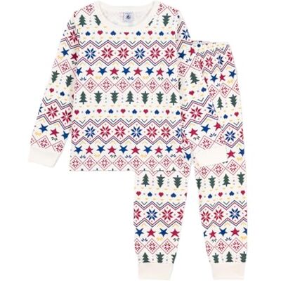 Petit Bateau Abbigliamento Notte Ragazzo, Milk/Multico, 8 Anni Petit Bateau Abbigliamento Notte Ragazzo, Milk/Multico, 8 Anni