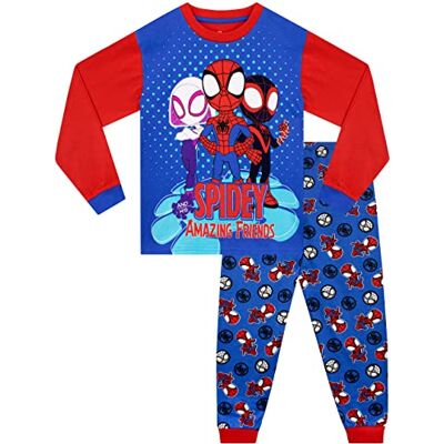 Marvel Pigiama Spiderman per Ragazzi Set Pigiama per Bambini Marvel Pigiama Spiderman per Ragazzi Set Pigiama per Bambini