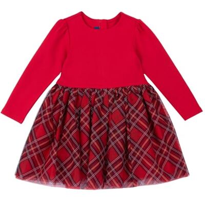 Chicco Vestiti Natale Bambina e Ragazza, Rosso (2), 4 Anni, Designed in Italy Chicco Vestiti Natale Bambina e Ragazza, Rosso (2), 4 Anni, Designed in Italy