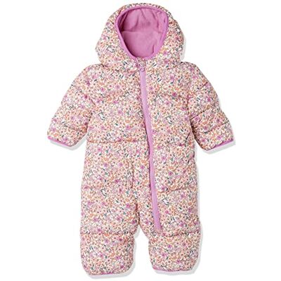Amazon Essentials Tutina da Bambino Unisex, con bandierine e bandierine, Avorio Delicato Floreale, 12 Mesi Amazon Essentials Tutina da Bambino Unisex, con bandierine e bandierine, Avorio Delicato Floreale, 12 Mesi