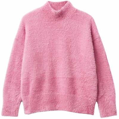 United Colors Of Benetton Maglia Lupetto M/L Maglione, Rosa, 150 cm Bambina United Colors Of Benetton Maglia Lupetto M/L Maglione, Rosa, 150 cm Bambina