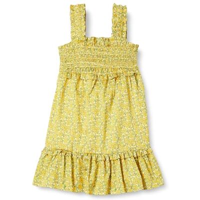 Amazon Essentials Vestito A Canotta in 100% Cotone Bambine e Ragazze, Limoni Posey Floral, 4 Anni Amazon Essentials Vestito A Canotta in 100% Cotone Bambine e Ragazze, Limoni Posey Floral, 4 Anni