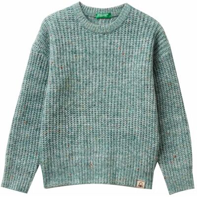 United Colors Of Benetton Maglia G/C M/L Maglione, Grigio, 150 cm Bambino United Colors Of Benetton Maglia G/C M/L Maglione, Grigio, 150 cm Bambino