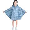 Gaga city Antipioggia Poncho Bimbo Poncho Impermeabile Bambino Riutilizzabile Impermeabile Bambino Pioggia Cane Coniglio Stampato M/3-5 anni