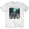 Beatles the T-Shirt # S Kids White # Abbey Road & Logo