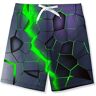 TUONROAD Bambino Nuotare Pantaloncini Divertente 3D Stampato Asciugatura Rapida Costumi da Bagno Bambini Board Shorts 13-14 Anni