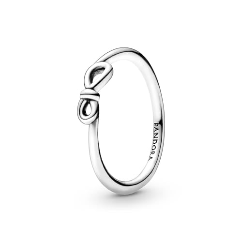 PANDORA Passions Infinity Knot Infinity sterling silver ring, 50