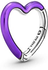 Pandora Me 791973C01 connettore a cuore viola