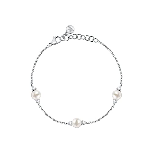 Morellato Perla Bracciale Donna in Argento 925, perla SAER53