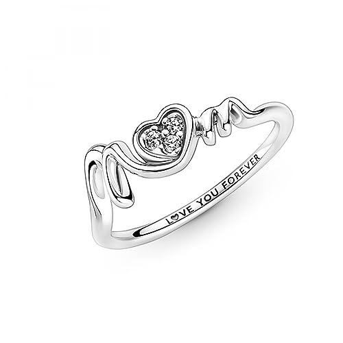 PANDORA Anello Mom, Amore Eterno 191149C01-56