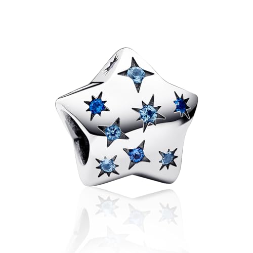 Doyafer Argent Sterling 925 Zirconia Star 5A, Bracciale da donna, regalo di compleanno e di San Valentino,