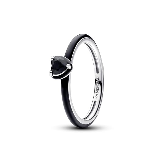 Pandora ME -52 anello con cuore nero