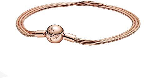 PANDORA Bracciale da Donna Multi Serpente 589338C00, Metallo Non pregiato, Senza Gemme