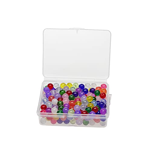 MJDCB 200 Pezzi 6mm Perline di Pietra Set Colore Misto Perle di Giada Rotonde Perline Semipreziose Sciolte per la Collana Del Braccialetto Creazione di Gioielli Fai da Te