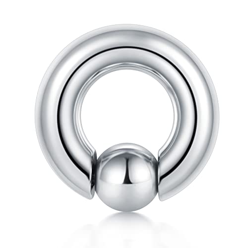 Funseedrr Acciaio Chirurgico 316L Captive Bead Ring Anelli BCR Piercing Gioielli (2 2,5 3 4 5 6 8 10mm)