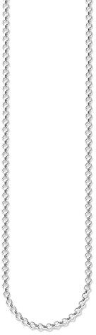 Thomas Sabo Ciondolo unisex Kette Erbskette Charm Club in argento Sterling 925 X0001-001-12-L42v