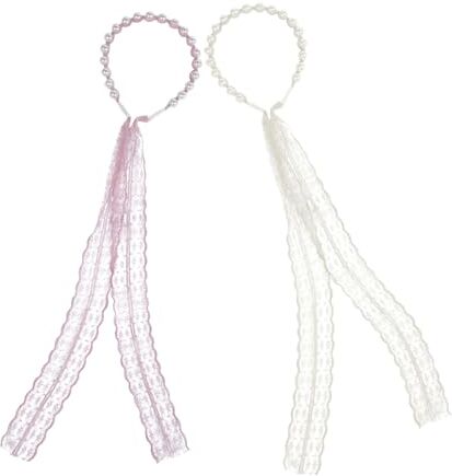 Ipetboom 2 Pz Per Fasce Intrecciate Per Le Donne Gemme Per Per Donna Copricapo Da Sposa Principessa Fasce Per Le Donne Perla Tiara Regalo Ferro Battuto Moda Da Donna