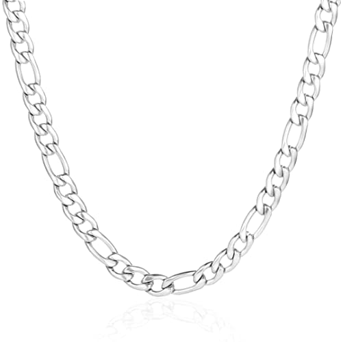 Teegxddy Collana A Catena Cubana Per Uomo E Donna 1,8-6,5 Mm-gioielli Di Moda In Acciaio Inossidabile Acciaio/placcato In Oro-[lunghezza: 50-80 Cm] (70)