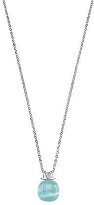 Morellato Collana da donna con ciondolo in argento Sterling 925 occhio di gatto , Acciaio inossidabile, Occhio di gatto