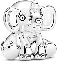 Pandora Charm Elle the Elephant  donna argento