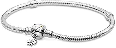 PANDORA Braccialetto con ciondolo serpente Argento sterling 925 Non applicabile - 598776C01, 20 cm