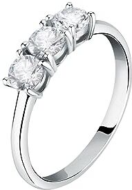 Morellato Tesori Anello Donna in Argento 925, zirconi SAIW122012