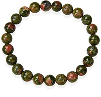 Zen Bracciale in pietra naturale   EBOOK in omaggio   Fatto a mano   Gioielli da donna uomo   Tutte le pietre dei nostri bracciali sono naturali, 21 cm, Pietra, Pietre naturali