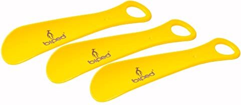 biped set di 3 calzanti in plastica calzante da 18 cm prodotto in Germania z1570(giallo)