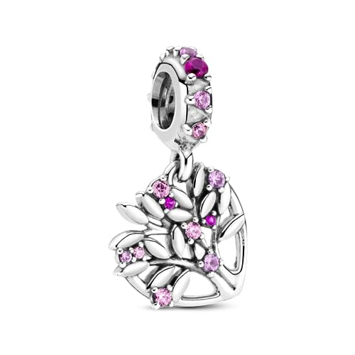 Pandora Ciondolo Cuore Albero della Vita Rosa 799153C01 donna