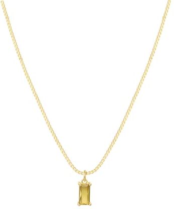 FUNEIA Diamanti Collana Donna Oro Collana Pietra di Nascita Smeraldo Madri Collana Dorata Sottile Collana Pendente di Zirconi Cubici Blu Verdi Regali di Compleanno Choker Ragazze Mamma Gioielli