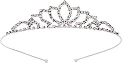 Yean Diadema in cristallo con corone a goccia per capelli, per matrimonio, compleanno, per donne e ragazze (1)