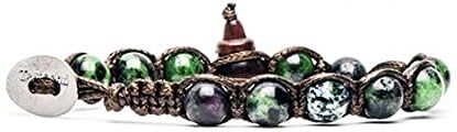 Tamashii Bracciale Tibet Zoisite Rubino