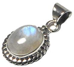 ART Ciondolo ovale in argento Sterling 925