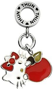 THUN ® Charm Hello Kitty Mela Metallo 1,3x1,4 cm