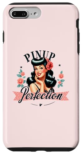 Retro Chic Pin-Up Boutique Custodia per iPhone 7 Plus/8 Plus Perfezione pinup vintage con stile classico ed eleganza