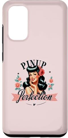 Retro Chic Pin-Up Boutique Custodia per Galaxy S20 Perfezione pinup vintage con stile classico ed eleganza