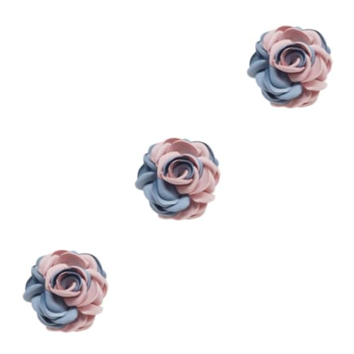 yuwqqoajv 3 Set di Spilla a fiore elegante e chic per spille a forma di corpetto di fiori in stoffa, alla moda, versatili e alla moda, come mostrato, Come mostrato 3Insieme