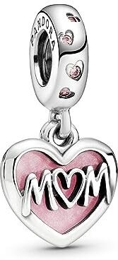 Pandora 798887C01 Perlina a cuore "Ti amo mamma".