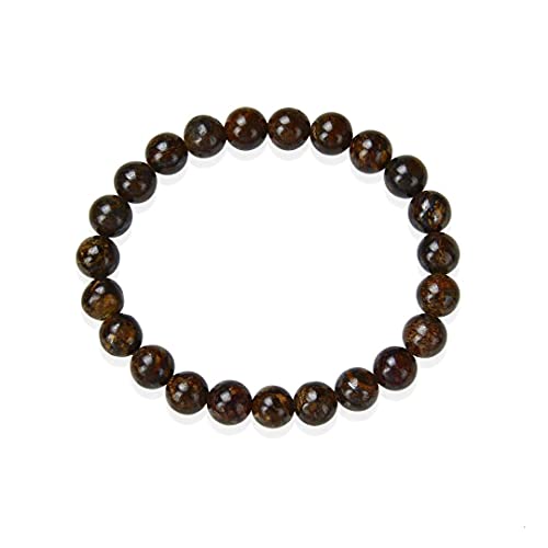 Zen Bracciale in pietra naturale   EBOOK in omaggio   Fatto a mano   Gioielli da donna uomo   Tutte le pietre dei nostri bracciali sono naturali, 21 cm, Pietra, Pietre naturali