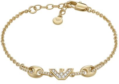 Emporio Armani Bracciale da Donna, Ottone, D'oro