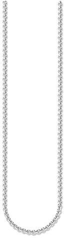 Thomas Sabo Collana Unisex in Argento Sterling 925, 53 cm, Senza Gemme