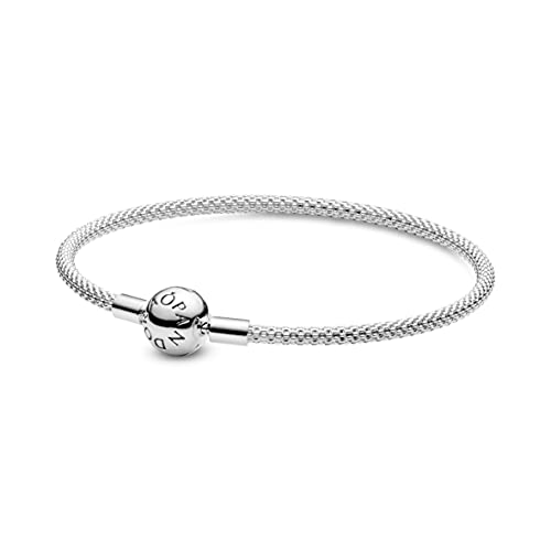 Pandora Bracciale rigido 596543-21 Moments Maya Donna Argento