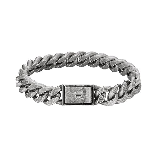 Emporio Armani Bracciale da uomo in acciaio inossidabile, EGS3036040