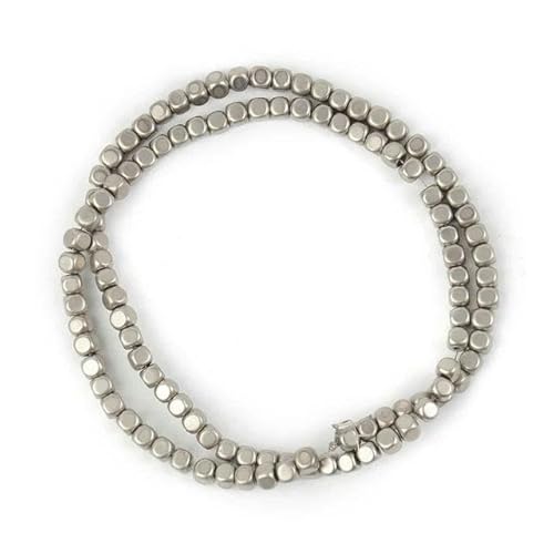 VIOLK Commercio all'ingrosso perla naturale grigio ematite pietra perline rotonde ciondoli gioielli di moda creazione di braccialetti fai da te collana accessori di gioielli-tipo 7