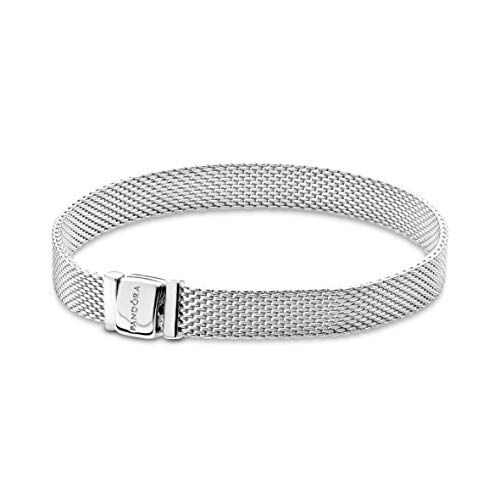 Pandora Bracciale con targhetta Donna argento