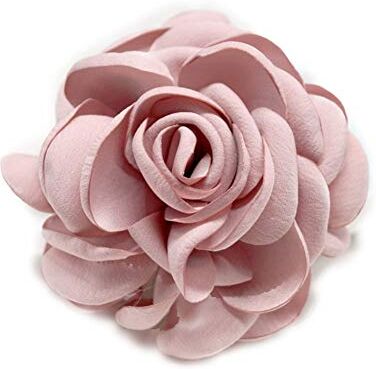 YDMSGSB Spilla Fiore di Stoffa Temperamento Semplice Spilla Atmosfera Cappotto Accessori Pin Femminile, Rosa Coreano. Dimensioni Circa 7 cm